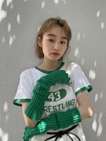 ワク(WAKU)&nbsp;hikari style No.52　切りっぱなしボブ