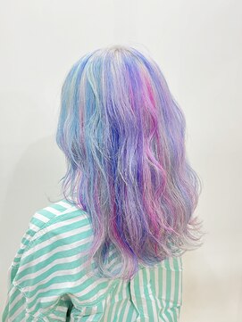 ファイブバイジエクト 堀江(FIVE by The Ect) 夢かわユニコーンカラー