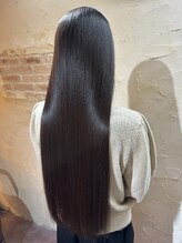 -Ririan髪質改善行程-3、浸透させ疎水化で湿気に負けない髪に