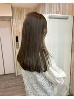 ナンバー アンフィール 渋谷(N° anfeel) 髪質改善透明感オリーブベージュ艶髪