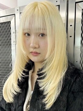 ウィコ 新宿(WICO) ブロンドレイヤー[新宿駅/美髪/ピンクブラウン］