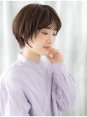 暗髪ツヤ髪くすみカラーマッシュルームヘアn古河20代30代40代