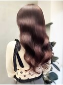 30代40代髪質改善ココアブラウン艶感ストレート透明感赤み消し