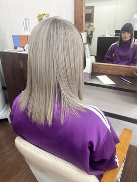 ニトロ(nitoro) ダブルカラー ハイトーンシルバー