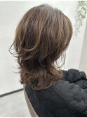 癖毛を生かしてハイレイヤー
