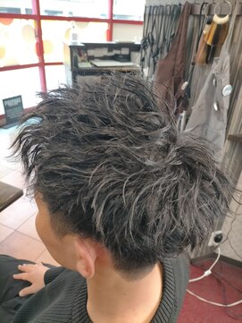 ヘアーズ ベリー 川西店(hairs BERRY) ショートパーマスタイル