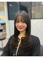 アイノアヌエール 代々木店(AInoa Nouer) ストレートスタイル/艶髪/髪質改善/縮毛矯正/20代30代