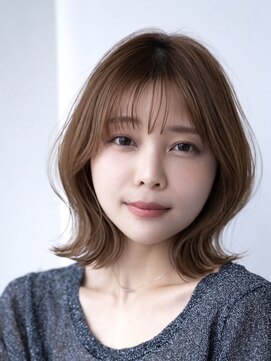 ドットハリス(.Hallis) レイヤーボブ/レイヤーカット/くびれレイヤー/韓国風ヘア