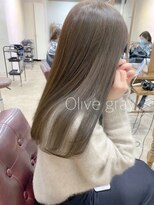 アリー 原宿 表参道(ALLY)&nbsp;[ALLY]ブリーチなし☆オリーブグレージュ