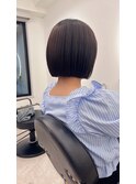 【ミニボブ】ナチュラルボブ/ストレートボブ/ショートボブ