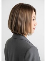 ネックス 表参道本店(nex)&nbsp;#ショートボブ#表参道駅#ハイライト#白髪ぼかし#白髪#白髪染め