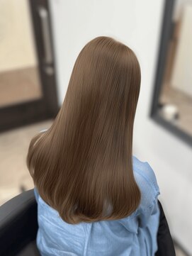 アマテラスゼロ 新宿(AMATELAS zero) ミルクティーベージュブリーチなし