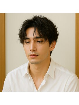 スープレックス ヘアーデザイン(SOUPREX HAIR DESIGN) サイドすっきりラフセンターパート 20代 30代 40代 50代 60代