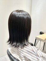 ストフ(stof)&nbsp;オリーブカラー/切りっぱなしボブ/くびれボブ/外ハネボブ