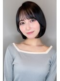 簡単スタイリング！コンパクトにまとまる◎王道ショートボブ