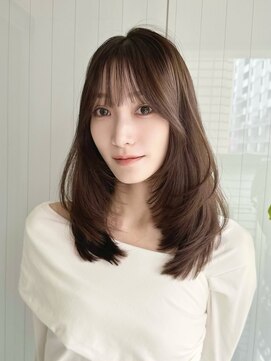 エトラ 渋谷店(etora) ◎小顔ヘア　レイヤーカットワンホンヘア　韓国ヘア