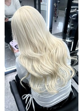 ランズ(LANDS) ホワイトブロンド【韓国ヘア 大阪 梅田】