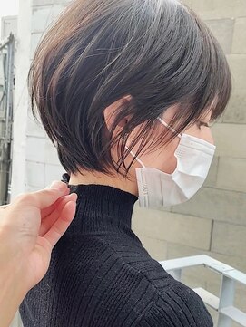 アイドットプラス 表参道(i.+omotesando) 前髪小顔ニュアンスカラー大人ショートボブヘア20代30代40代