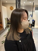 フリッカ(Flicka)&nbsp;オリーブベージュ×ベージュ