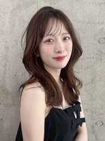 ディーエックス ウエスト(Dxxxx WEST)&nbsp;ミディレイヤーカット［韓国/顔周りカット/イルミナカラー］