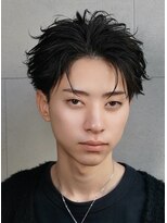 アストラ(ASTRA)&nbsp;MEN’S HAIR/サーフカール/刈り上げセンターパート