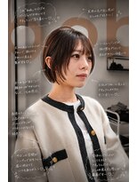 フランチェスカドットボブ(francesca.bob)&nbsp;レイヤーショートボブ【田野剛大】梅田