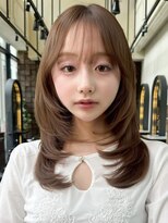 ミンクス 銀座店(MINX)&nbsp;髪質改善ケア×フェイスレイヤーカット/イメチェンヘアスタイル
