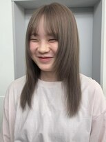 ローレンアオ(LOREN AO)&nbsp;ワンホンレイヤー/ミルクティーブロンド/ダークブルー/栄矢場町