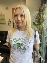 ギルド(guild.)&nbsp;ブロンドメンテナンスに雰囲気変えてレイヤーカット