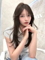 オニキス 原宿(ONYX)&nbsp;ブリーチなしレイヤーカットダークブラウン