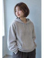 ライクバイコトナ 越谷(RIKE by kotona)&nbsp;ショートボブ髪型20代30代40代50代前髪あり前髪なし面長丸顔越谷