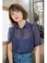 ハイル(Heil)&nbsp;【Heil】　＊ゆるふわボブ×ヌーディーベージュ＊