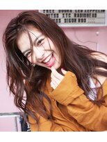 ソルトウォーター(SALT WATER) 外国人風たっぷりハイライト×LONG style