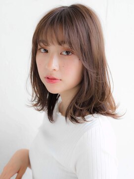 ルティア 池袋(Lutia) シースルーバング 簡単アレンジ