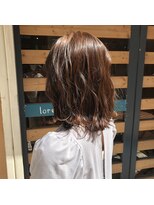 ロレ バトヘアー 下北沢(lore bat.hair)&nbsp;外ハネミディ