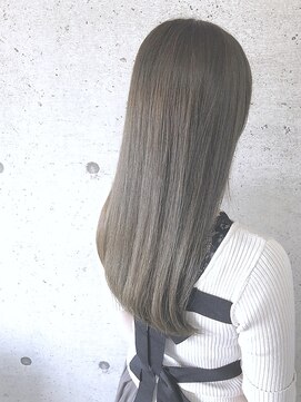 デイアンドナイト スイ(Day&Night sui) 【艶ダークカラー】オリーブグレージュ[髪質改善/ダブルカラー]