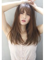 ラエティス(Laetus)&nbsp;大人の上品ゆるふわ縮毛矯正/ナチュラル/自然な前髪で小顔効果