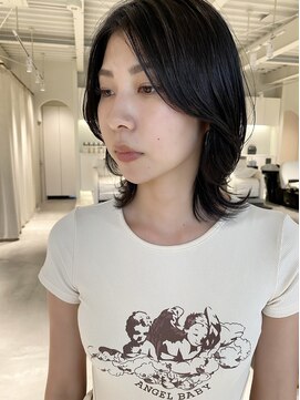 グリーン(green) cool ウルフヘア　bymisaki