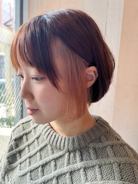 クリコ ヘアーデザイン(CLICQUOT hair design) コンパクトなショートボブ