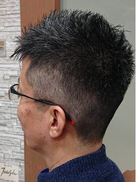 アポロカットステージ 相模大野店 アップバング/ツーブロックマッシュ<理容室>[メンズ/相模大野]