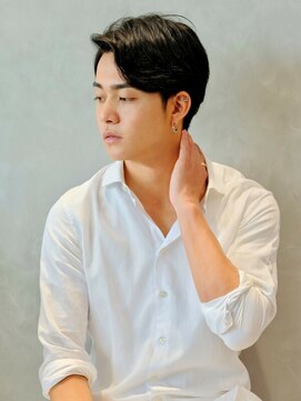 エムスラッシュ たまプラーザ(M.SLASH) ■アップバング/アッシュブラック/コンマヘア/たまプラーザ14