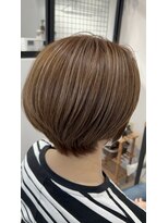 トルペヘアデザイン(Tolpe hair design) 白髪ぼかしハイライトと大人ショート