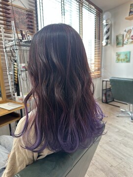 アウマクア(Aumakua) パープルグラデーション