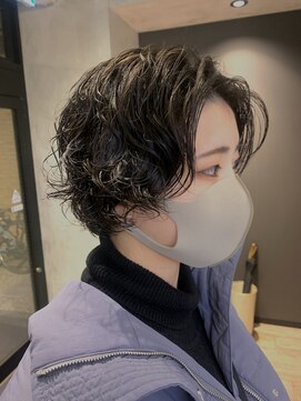 エイト 野々市店(EIGHT) 【EIGHT野々市】お客様スタイル_デザインパーマ【GINJI】