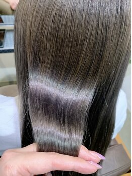 ヘアーナシータ 本店(HAIR NACITA)の写真/【髪質改善】最先端☆髪質改善トリートメント"METEO"取り扱い店◎髪の内部から修復し、繰り返す度に美髪に!