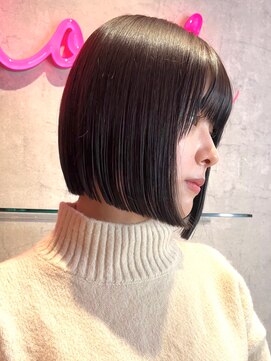 ロンドヴァリー 渋谷店(Lond vallee) 顎下2センチぱつっとボブ！