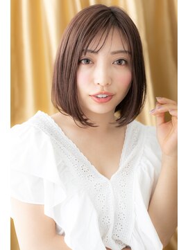 モッズヘア 越谷(mod's hair) □グレージュアッシュ美髪前下がりボブ405★越谷20代30代40代