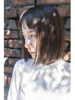 ヘア サロン イエロー(hair salon YELLOW)&nbsp;シンプルタッセルボブ