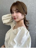 イメチェン/美髪/ブルーブラック/ワイドバング/顔周りカット