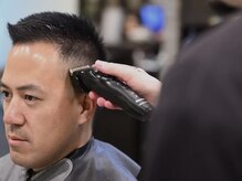 スカイマスターバーバー 渋谷(SKY MASTER BARBER)の雰囲気（理容師にしかできない鋏だけのこだわりの技術<理容室>）